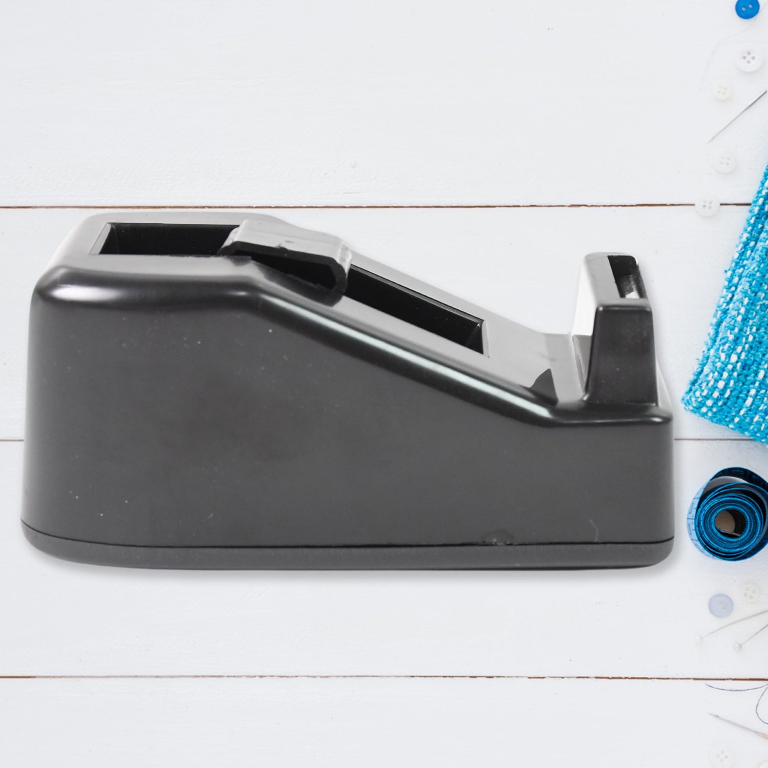 Plastic Tape Dispenser Cutter for Home Office use (1 pc) Plastic Tape Dispenser Cutter for Home Office use (1 pc)